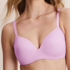 Knix Size 36DD Wing Woman Contour Bra Wireless Lightly Padded Pink Lemonade