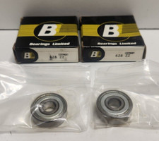 LOT OF 2 NEW IN BOX BEARINGS LIMITED 8MM X 24MM X 8MM BEARINGS 628-ZZ