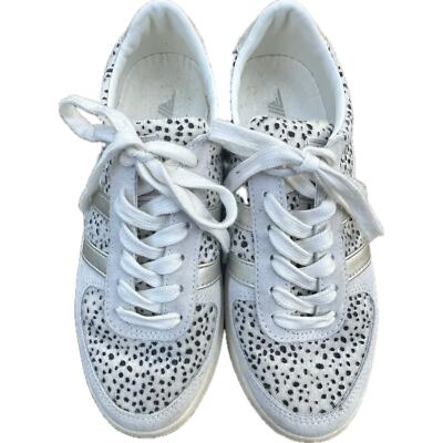 Gola Women's Grandslam Savanna Sneaker Size Cheetah Silver - Main Image