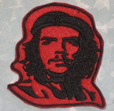 Che Guevara Patch - Cuba - 2 3/4 inches x 3 inches 