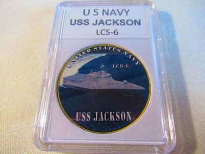 US NAVY - USS JACKSON/ LCS-6 Challenge Coin