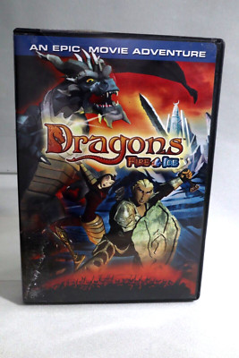 Dragons Fire and Ice 2004 DVD Richard Newman Mega Bloks Animation  Fantasy