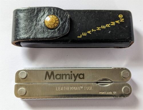 GENUINE MAMIYA LEATHERMAN TOOL w/SHEATH!! EXCELLENT PLUS CONDITION!! - Picture 1 of 10