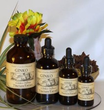 GINKGO BILOBA Ginko TCM Organic Folk Remedy Tincture 