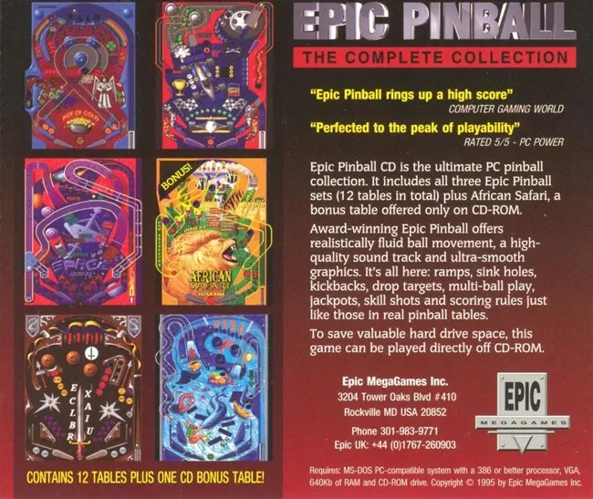 Epic Pinball - Wikipedia