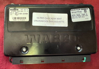 Wabco - Meritor ABS - E4, 400 866 789 0 , ABS MODULE, 446 003 771 0, BRAKE