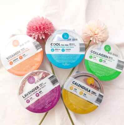 Lindsay Modeling Mask Cup Pack 28g / 5 Cup Maskenset KOREAN