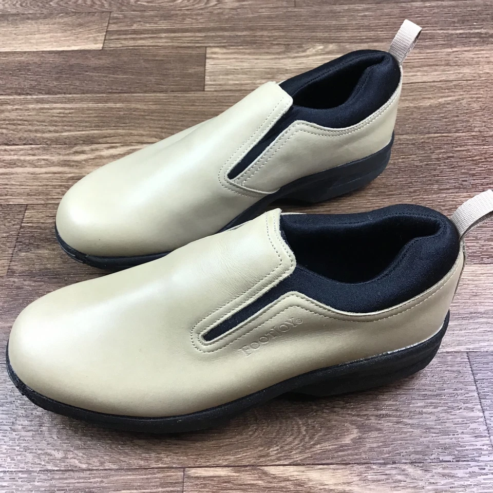 全新 复古 FootJoy SoftJoys 98405 女式 6.5 皮革懒人高尔夫鞋 — 第 4/4 张图片