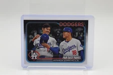 2024 Topps Update Veteran Combos Shohei Ohtani Yoshinobu Yamamoto Rc 