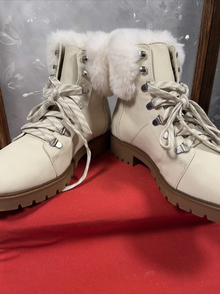 Esprit boots with fur cheap