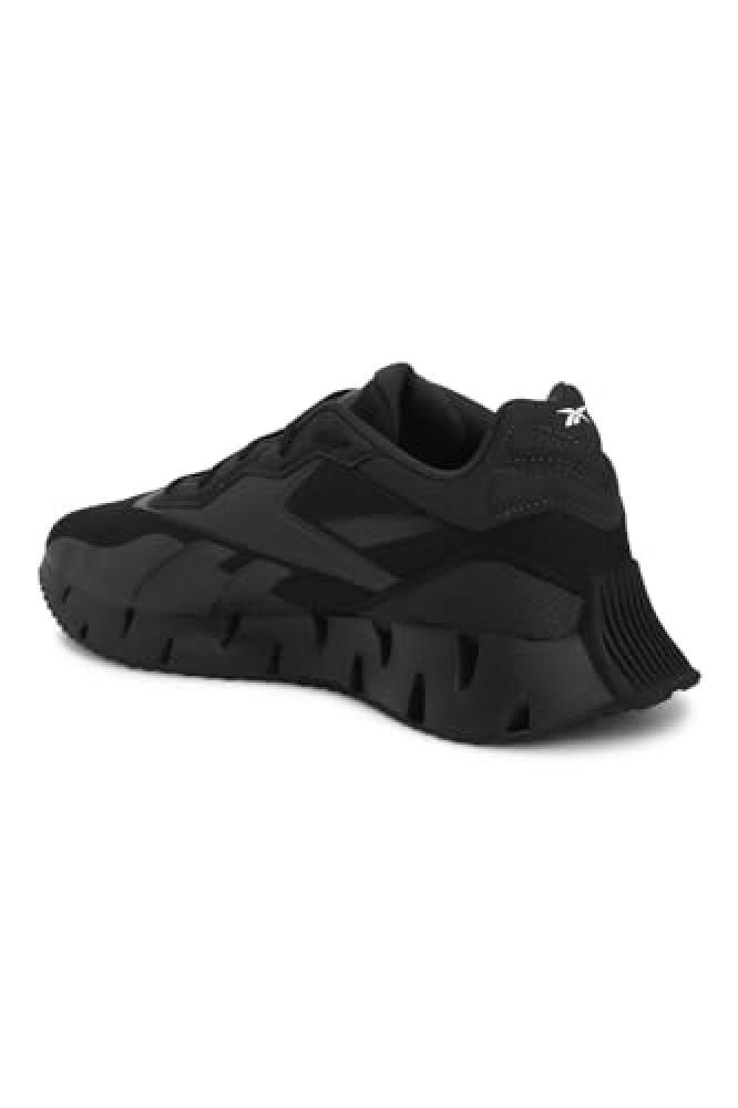 (TG. 35 EU) Reebok Zig DYNAMICA 4, Sneaker Unisex-Adulto, CBLACK/PURGRY/PURGRY,