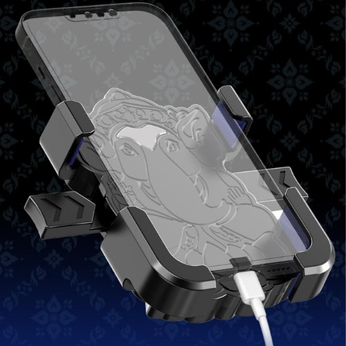 Elephant Car Mount for Bicycles, Motorcycles, Electric Scooters, Phone Hol D0P1 - Photo 8 sur 16