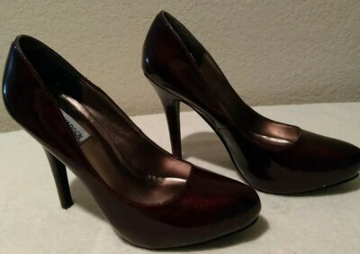 steve madden burgundy heels