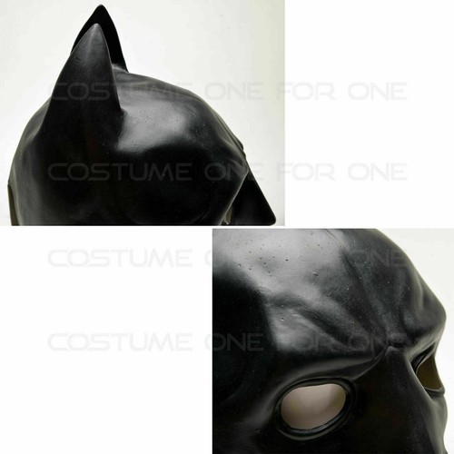 Batman Dark Knight Cospaly Costume Adult Batman Mask M006 One-Size Halloween - Picture 5 of 7