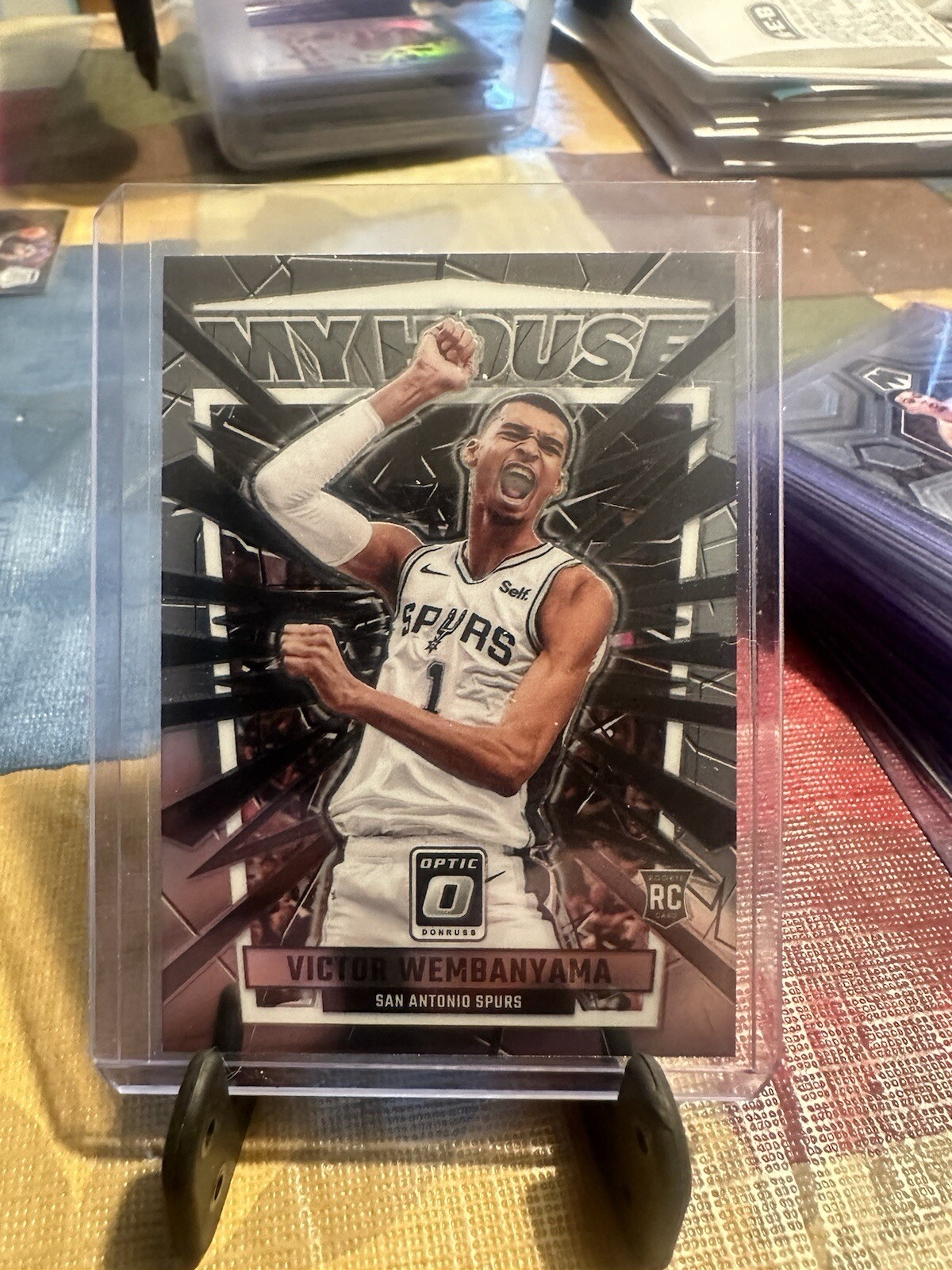 2023-24 Panini Donruss Optic - My House #6 Victor Wembanyama (RC)