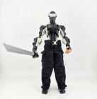 GI Joe Sigma 6 Snake Eyes Ninja Showdown Commando V2 8" Action Figure 2005
