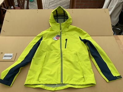 Mountain Warehouse Herren Trailhead Extreme 3 Layer Waterproof Jacke Lime XL Neu