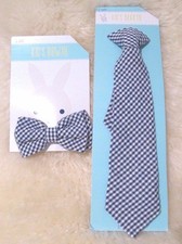 New with Tags for Sales - Boy's Tie  Bob Tie  Black and White 