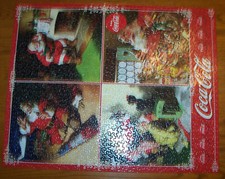 SPRINGBOK 1000 pc puzzle: "Special Magic" Santa/Coca-Cola