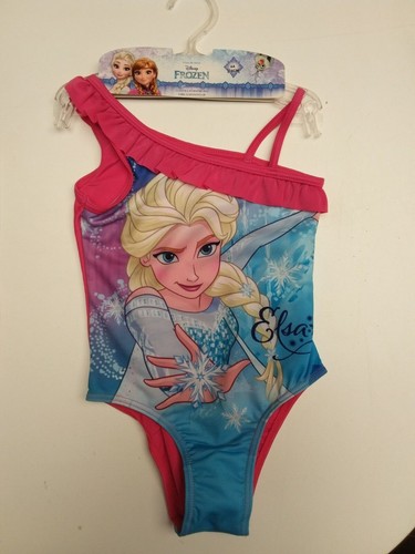 Elsa Rose Volants Maillot De Bain 1 Pièce Fille La Reine Des Neiges - Volants - Rose - Taille 8 Ans Maillot Bain Licorne Fille