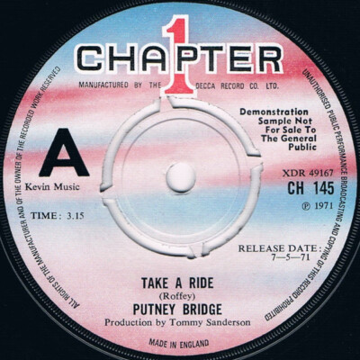 Putney Bridge - Take A Ride (7'', Promo)