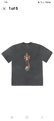 travis scott Vynil,Documentary with Cd and Tee shirt size L