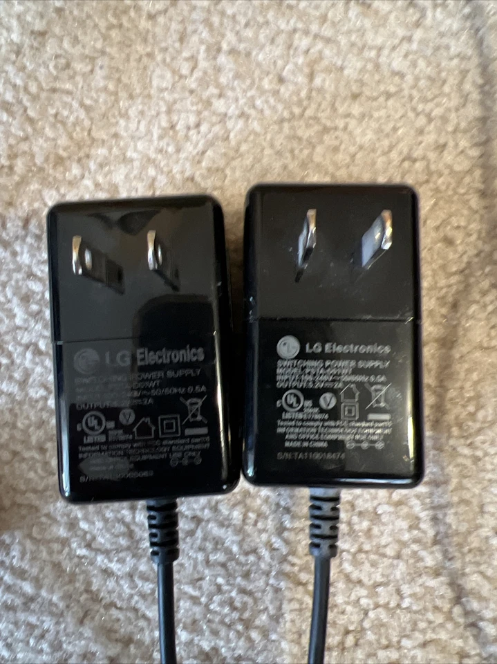 Genuine LG Charger for LG G-Slate Tablet - PSTA-D01WT - 5.2V AC Adapter Power - Image 2 of 3