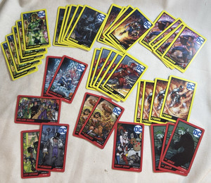 dc coin pusher cards series 3 rare Namco Superheroes DC Comics Super Hero Arcade