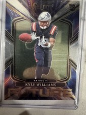 2025 PANINI SELECT #16 KYLE WILLIAMS SELECT FUTURE ROOKIE RC PATRIOTS