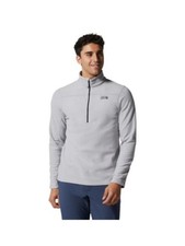 MOUNTAIN HARD WEAR Mens Gray Long Sleeve Stand Collar Quarter-Zip Sweatshirt L