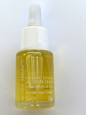 Active Argan No 23 All Over Drops Activated Argan Complex Travel Size 15ml /0.5