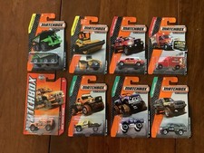 Lot Of 8 Sealed 2014 Matchbox Vehicles