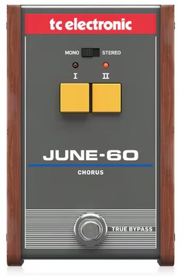 TC ELECTRONIC JUNE-60 Chorus Guitar Effects Pedal