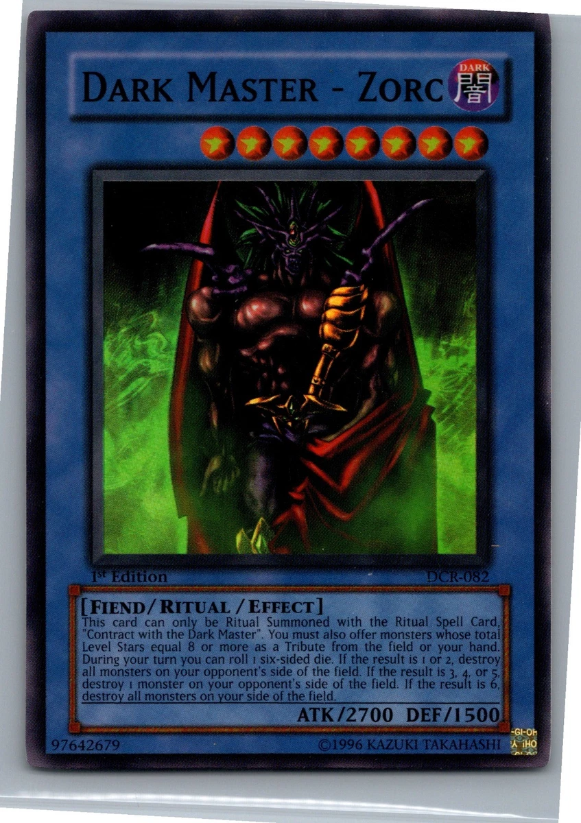 dark master yugioh card worth Yu-Gi-Oh! - Ruler Ha Des (MC1-EN006) - Collection Volume 1 - Limited Edition declare 1 card type (Monster Grand Master Rare has been