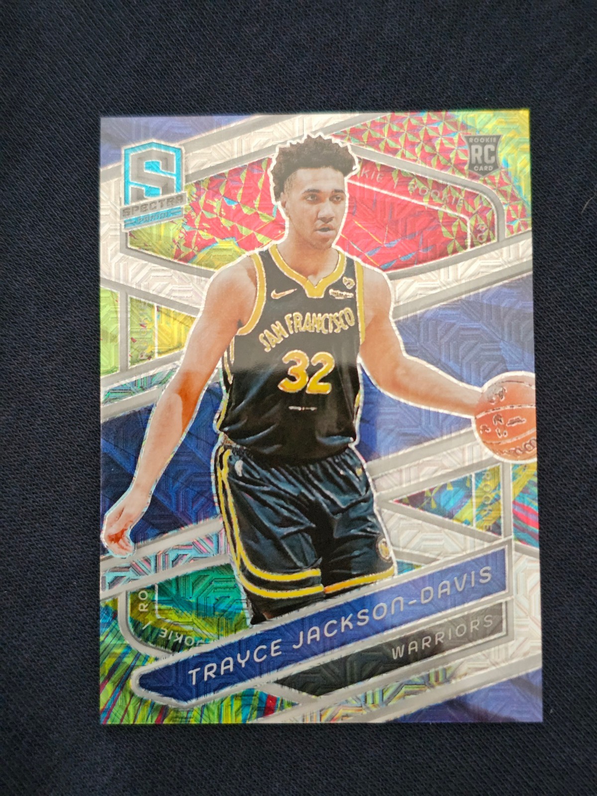 2023-24 Panini Spectra - Rookies Trayce Jackson-Davis #175 Meta Prizm /25 (RC)