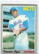 1970 Topps #50 Tommie Agee - New York Mets NR-MINT