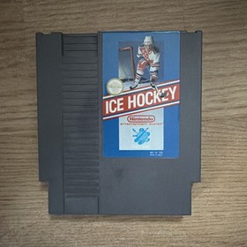 Nintendo NES Ice Hockey - Complete in Box (CIB) with Manual - Authentic - Tested