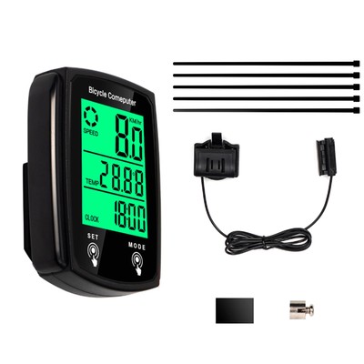 Waterproof Wired LCD Digital Bicycle Computer Bikes Speedometer Odometer Parts