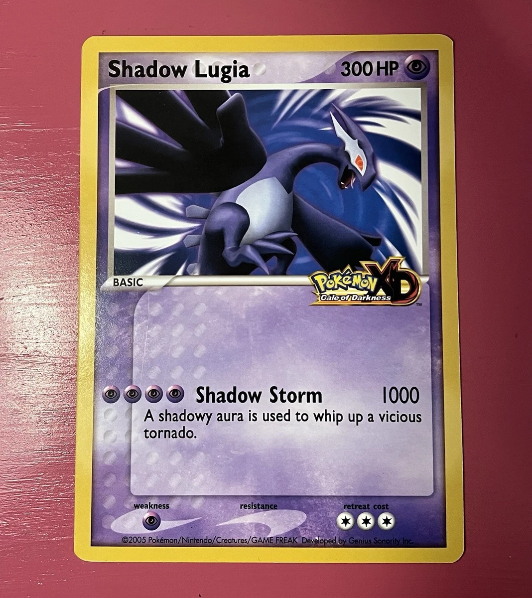 shadow lugia pokemon card price Custom Orica Shadow Lugia Pokemon Card