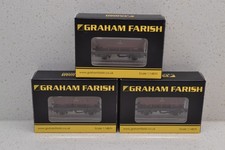 GRAHAM FARISH 373-505D EWS HEA HOPPER WAGONS RAKE OF 3 SUPERB CONDITION