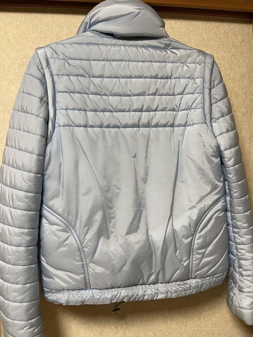 Giacca trapuntata Chanel blu chiaro