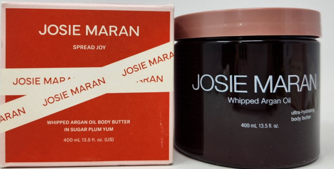Josie Maran Whipped Argan Oil Body Butter – Sugar Plum Yum 13.5 oz / 400 mL NIB