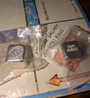 2 Hand Poured 1 Oz Silver Bullion  Cube by YPS Yeager's Silver Dice Lot