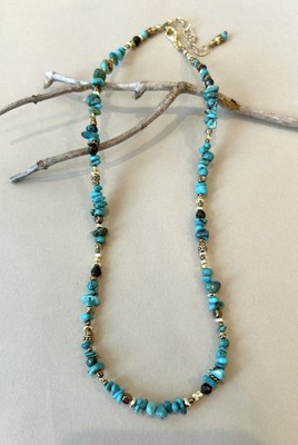 #ad #ad Natural Turquoise Layering Necklace Sundance Treasures Jewelry $45.00