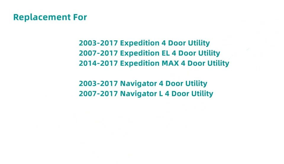 Heated Liftgate Back Window Glass For 03-17 Ford Expedition / Lincoln Navigator Foto 3 de 4