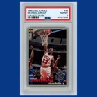 Michael Jordan #45 PSA 8 1995-96 Collectors Choice Chicago Bulls Basketball Card