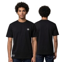 Herren T-Shirt The Dudes Little Bear Classic T-Shirt Baumwolle Schwarz M
