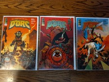 D'ORC #1 NM+ 1st Print 3 Cover Set A B C  Images Comics Brett Bean Dorc