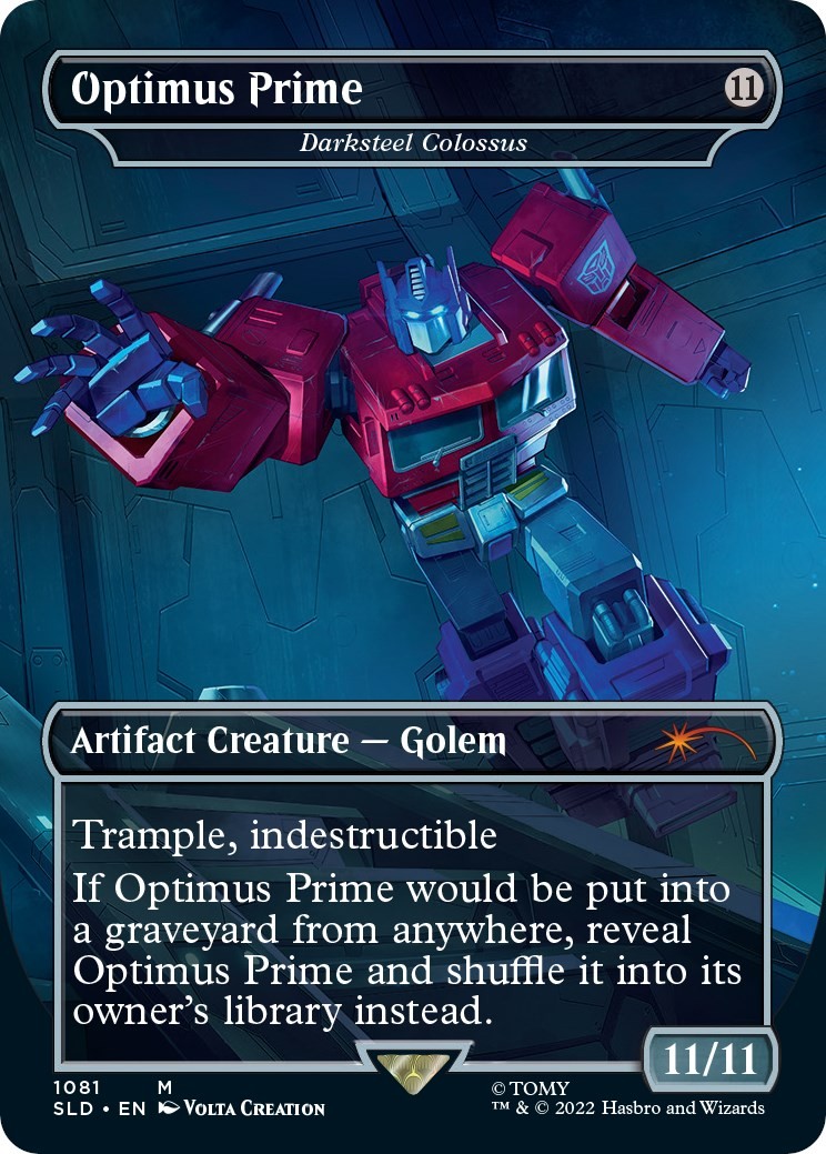 Optimus Prime - Darksteel Colossus #1081 (NM) - Secret Lair Drop Series MTG