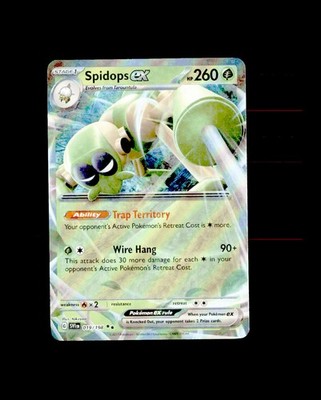 NM SV01: Scarlet & Violet Base Set Holo Spidops ex - 019/198